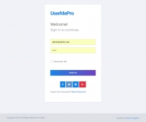 UserMe Pro - Laravel Social Auth System Screenshot 2