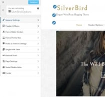 SilverBird - Elegant WordPress Blogging Theme Screenshot 9