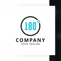 180 Degrees Logo Template Screenshot 2