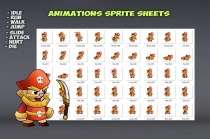 6- Pirates 2D Game Character Sprites Set Screenshot 2