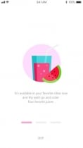 Ionic Juice Bar UI Theme Screenshot 4