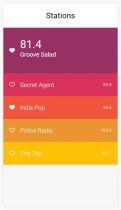 Fascinating Radio App Ionic Screenshot 1