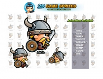 Viking 2D Game Character Sprites Screenshot 1