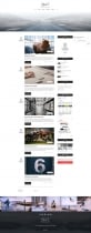 Ghostx - Minimal Responsive Blogging Theme Screenshot 1