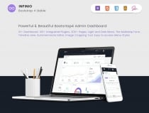 InfiniO - Bootstrap 4 Admin Dashboard Template  Screenshot 12