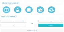 Unit Conversion Scale jQuery Bootstrap Screenshot 3