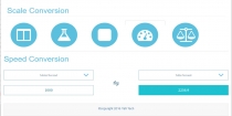 Unit Conversion Scale jQuery Bootstrap Screenshot 4