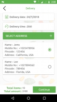 Grocery App UI Template Screenshot 4