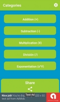 Ionic framework Mathematics game Screenshot 1