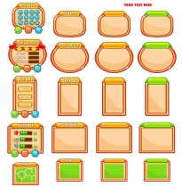 Cartoon Game Ui Set 09 Screenshot 1