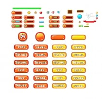 Cartoon Game Ui Set 09 Screenshot 3