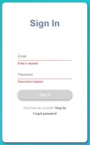 Angular - Login Forms Module - Simple Design Screenshot 3