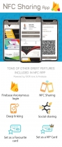 Card Sharing App in Ionic using NFC and Firebase Screenshot 1