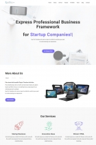 Express Agency HTML Template Screenshot 1