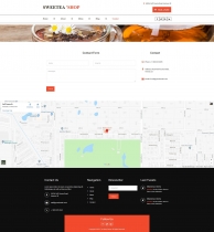 Sweetea Shop - HTML Tea Store Table Booking Screenshot 4