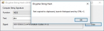 IDcypher Hash Functions .NET Screenshot 7