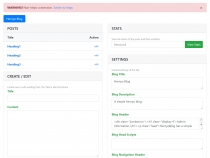Hernyo Blog PHP Script Screenshot 1