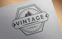 Logo Template Vintage Screenshot 1