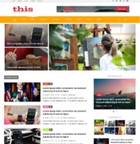 THIS Magazine Professional News Magazine Template Screenshot 4