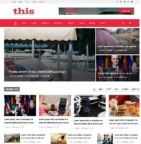 THIS Magazine Professional News Magazine Template Screenshot 7