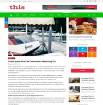 THIS Magazine Professional News Magazine Template Screenshot 8