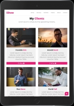 iShow - HTML Template Screenshot 7