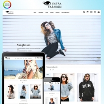 Extra Fashion - PrestaShop Theme Screenshot 1