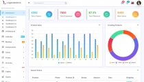 Legend - Bootstrap 4 Admin Dashboard Template Screenshot 1