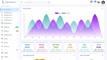 Legend - Bootstrap 4 Admin Dashboard Template Screenshot 3