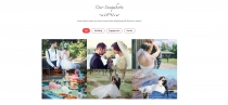 Sporsho - One Page Wedding Invitation Template Screenshot 4