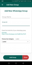 Group Links For Whats App - Android Source Code Screenshot 6