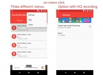 Audio Recorder - Android Source Code Screenshot 6