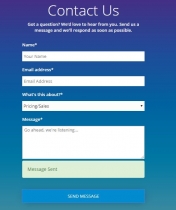 AJAX Contact Form PHP Screenshot 4