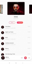 Muse - Music Android Studio UI Kit Screenshot 3