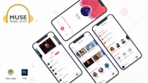 Muse - Music Android Studio UI Kit Screenshot 5