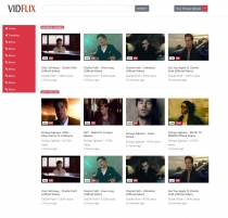 Vidflix - Video Sharing Platform PHP Screenshot 1