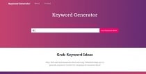 Keyword Generator With Admin PHP Script Screenshot 11