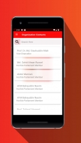 Organizational Contacts - Android Source Code Screenshot 2