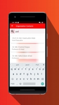 Organizational Contacts - Android Source Code Screenshot 5