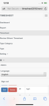 Timesheet PHP Script Screenshot 24