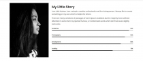 Julia - Personal Portfolio HTML Template Screenshot 1