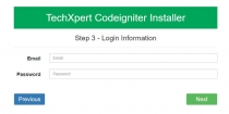 Easy Codeigniter Installer Screenshot 4