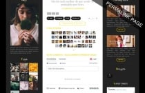 Sourire - Tumblr Theme Screenshot 4