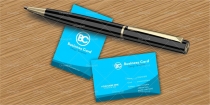 Blue Ocean Business Card Template Screenshot 3