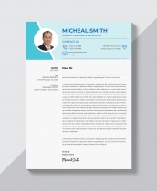 Resume CV Template Screenshot 6