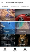 Wallzone -  HD Wallpaper App Template Screenshot 3