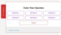 Poll or Feedback Wordpress Plugin Screenshot 1