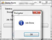 .NET File Encryptor Screenshot 4