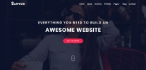 Saffron - Multi-Purpose HTML Template Screenshot 1