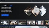Vortex - One Page Theme Screenshot 7